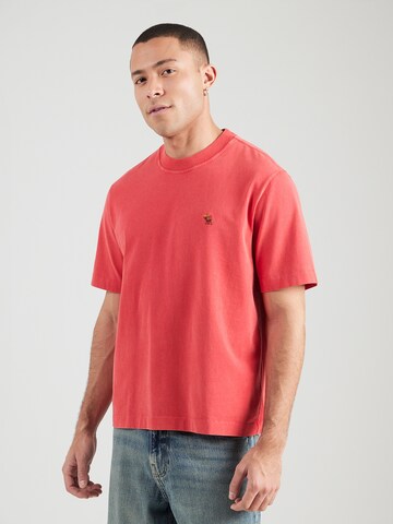 Abercrombie & Fitch Футболка в Красный: спереди