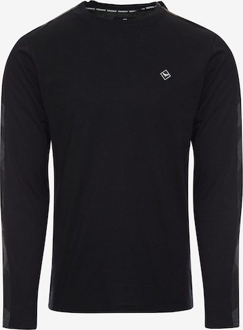Threadbare Shirt 'Gavin' in Black: front