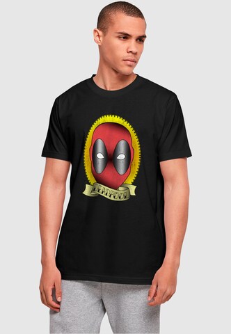 T-Shirt 'Deadpool - Tattoo' ABSOLUTE CULT en noir : devant
