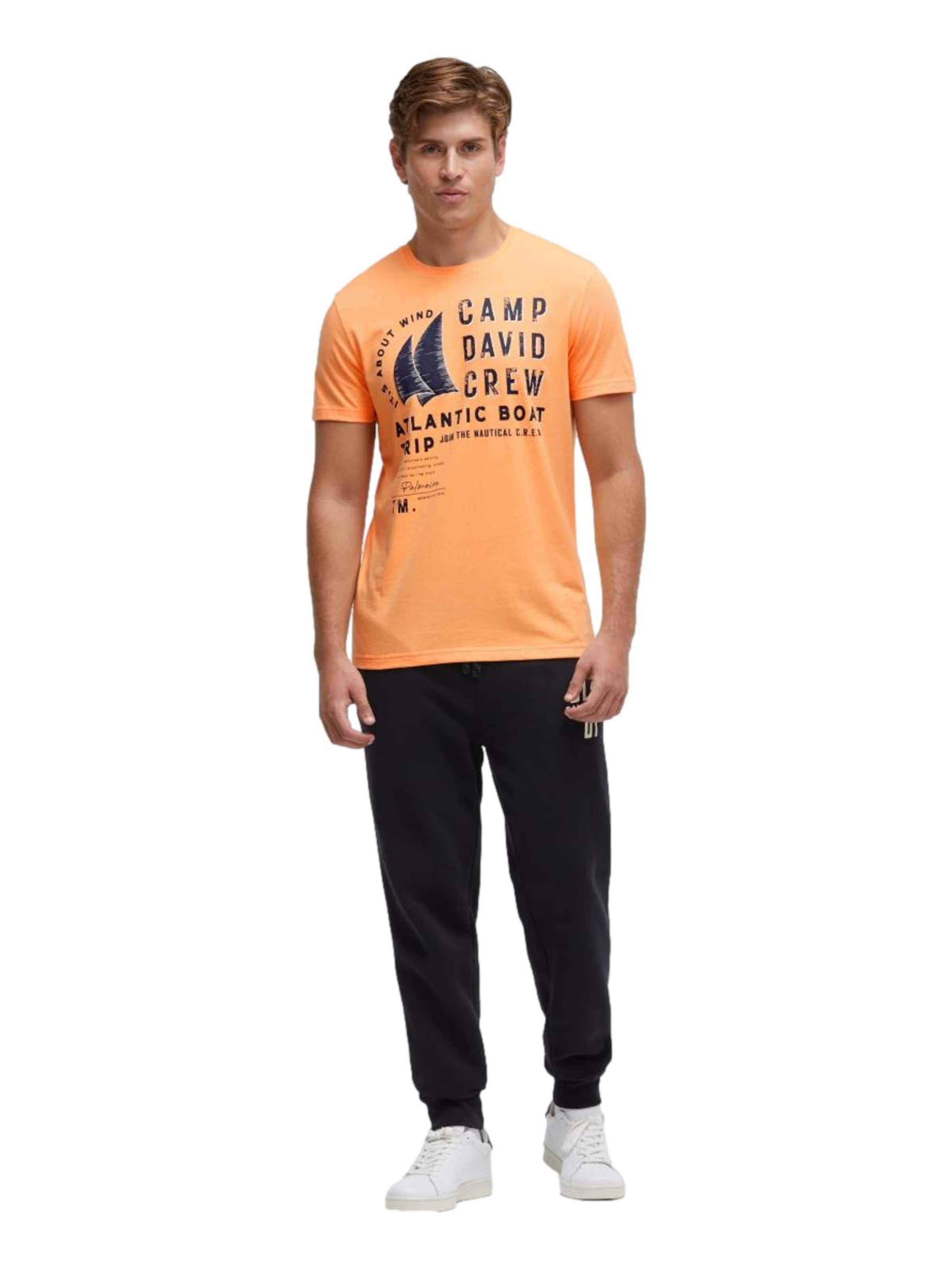 CAMP DAVID Shirt in Orange