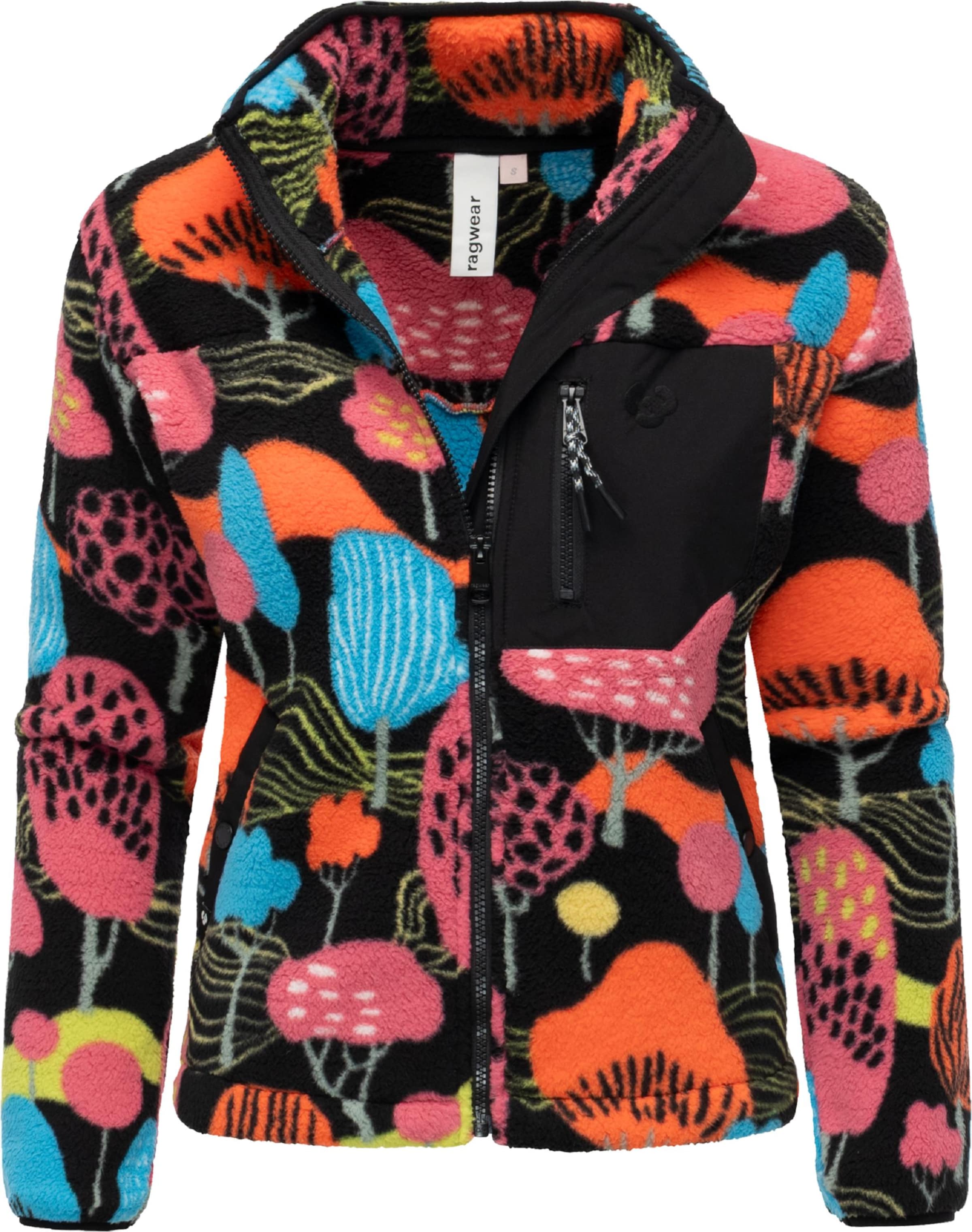 Giacca di pile 'Alaris' di Ragwear in nero