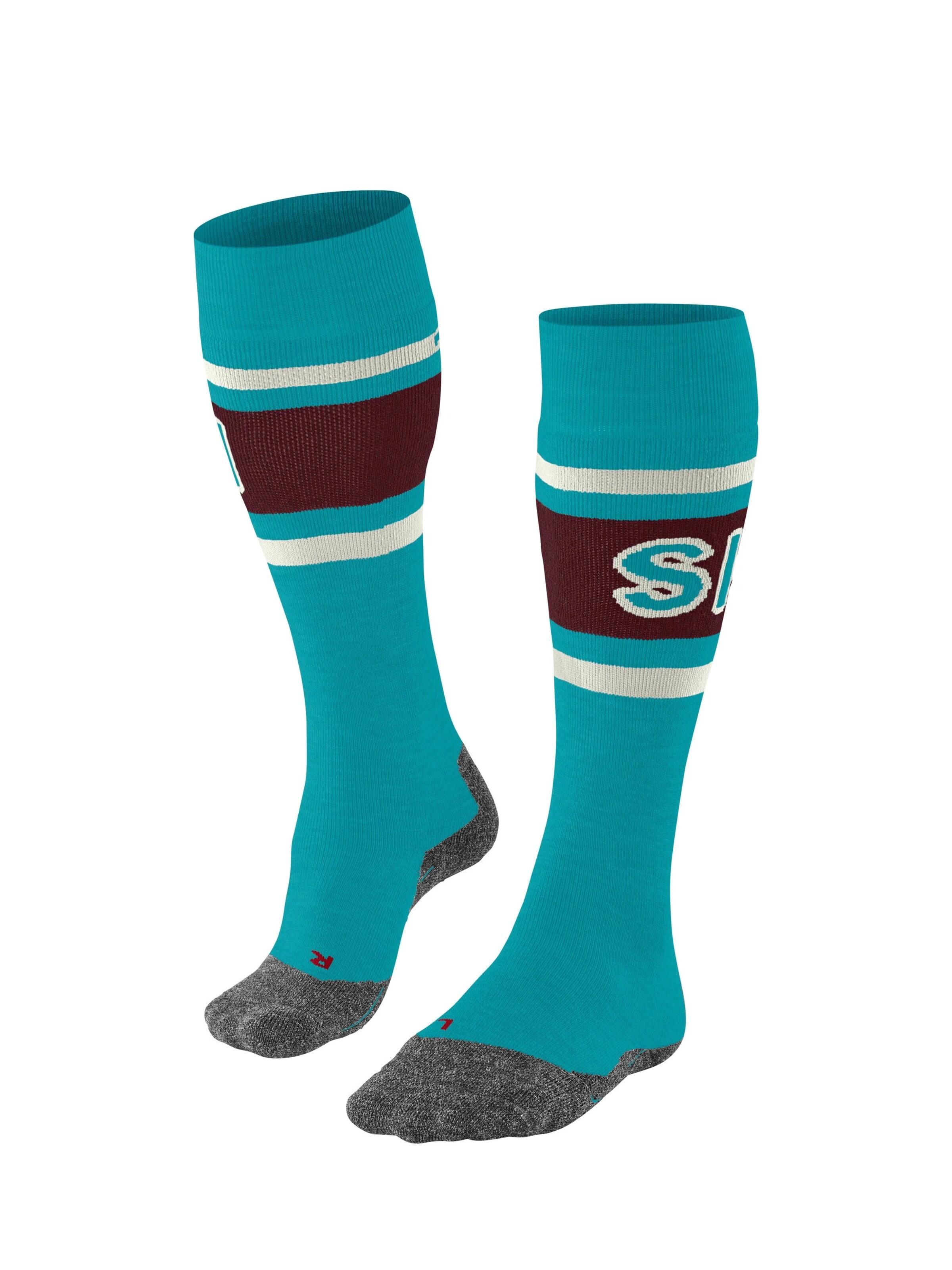FALKE Athletic Socks 'SK2 Intermediate' in Blue: front