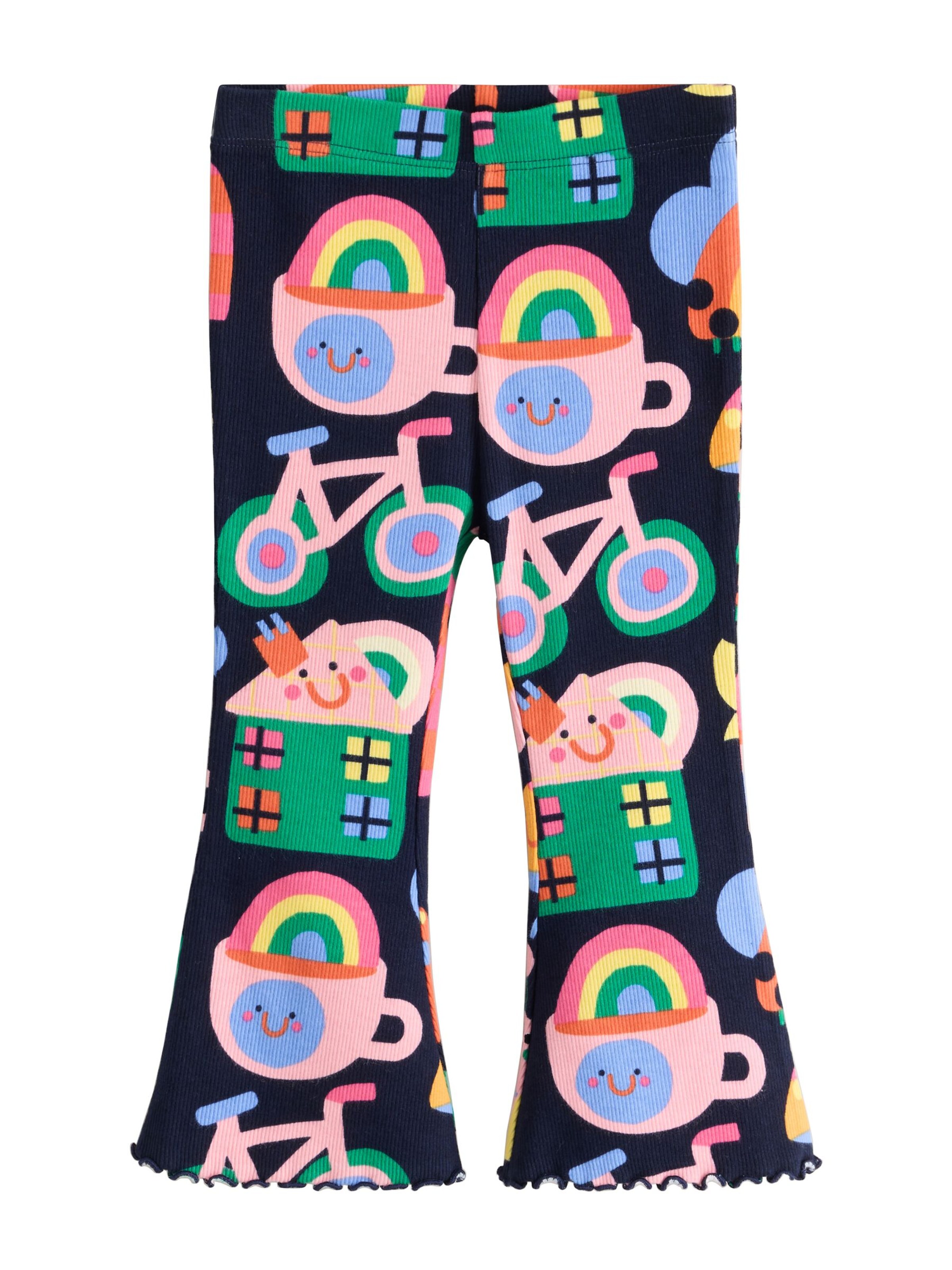 Next Leggings in Blue: front