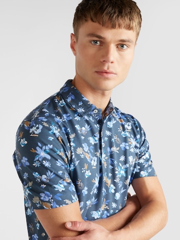 Bruun & Stengade - Ajuste regular Camisa en azul