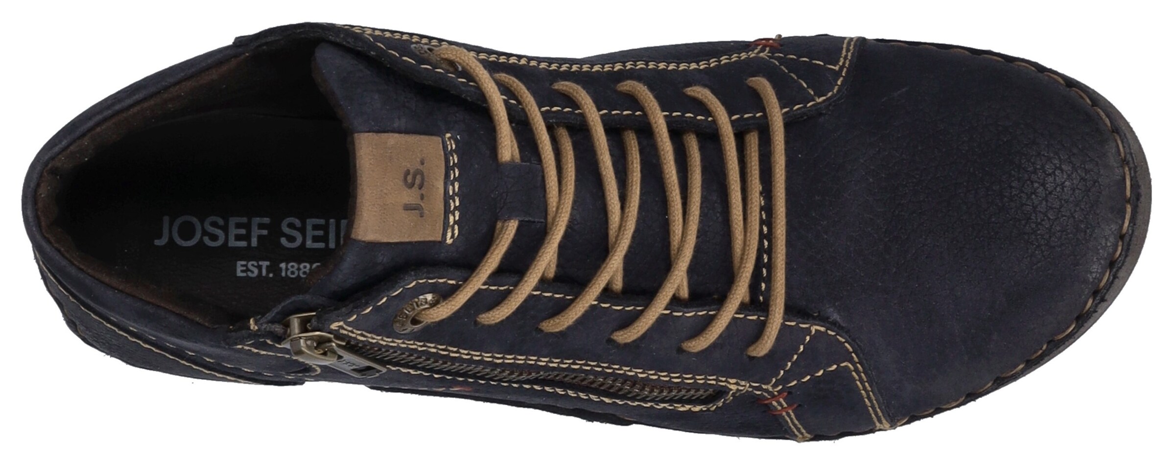 JOSEF SEIBEL Veterlaarsjes 'Fergey 67' in Blauw