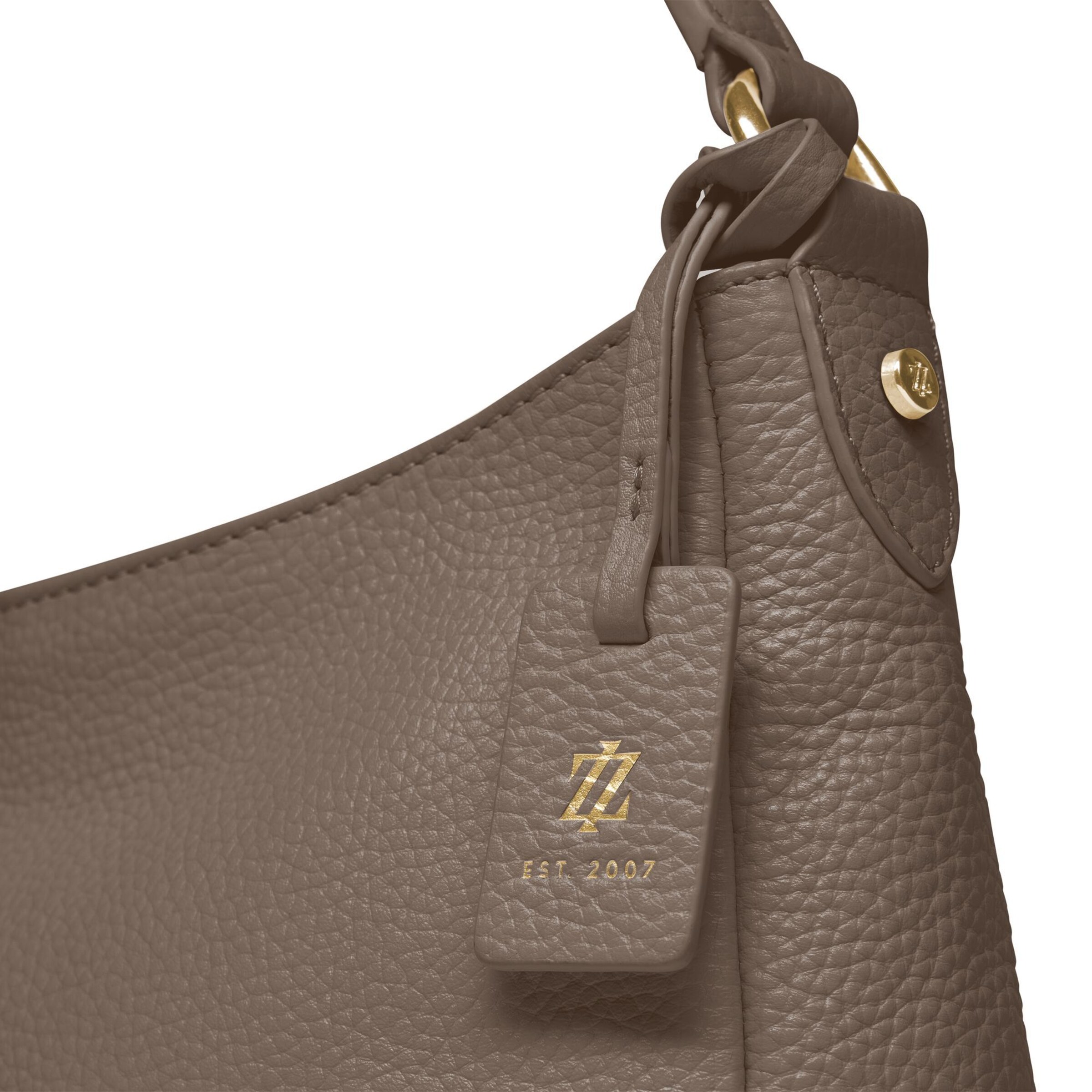 Lazarotti Schultertasche 'Bologna' in Braun