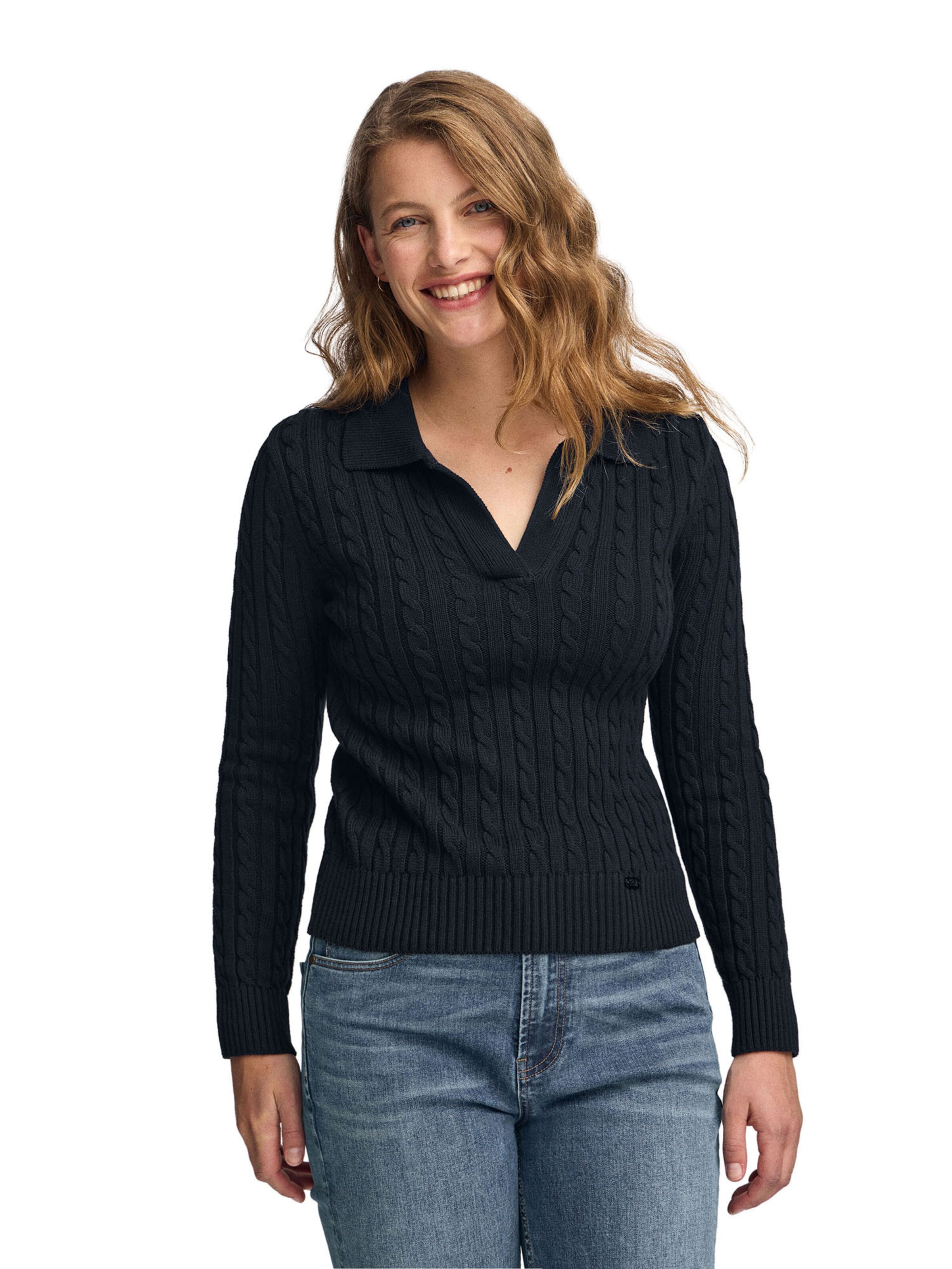 Polo Club Pullover in Blau: Vorderseite