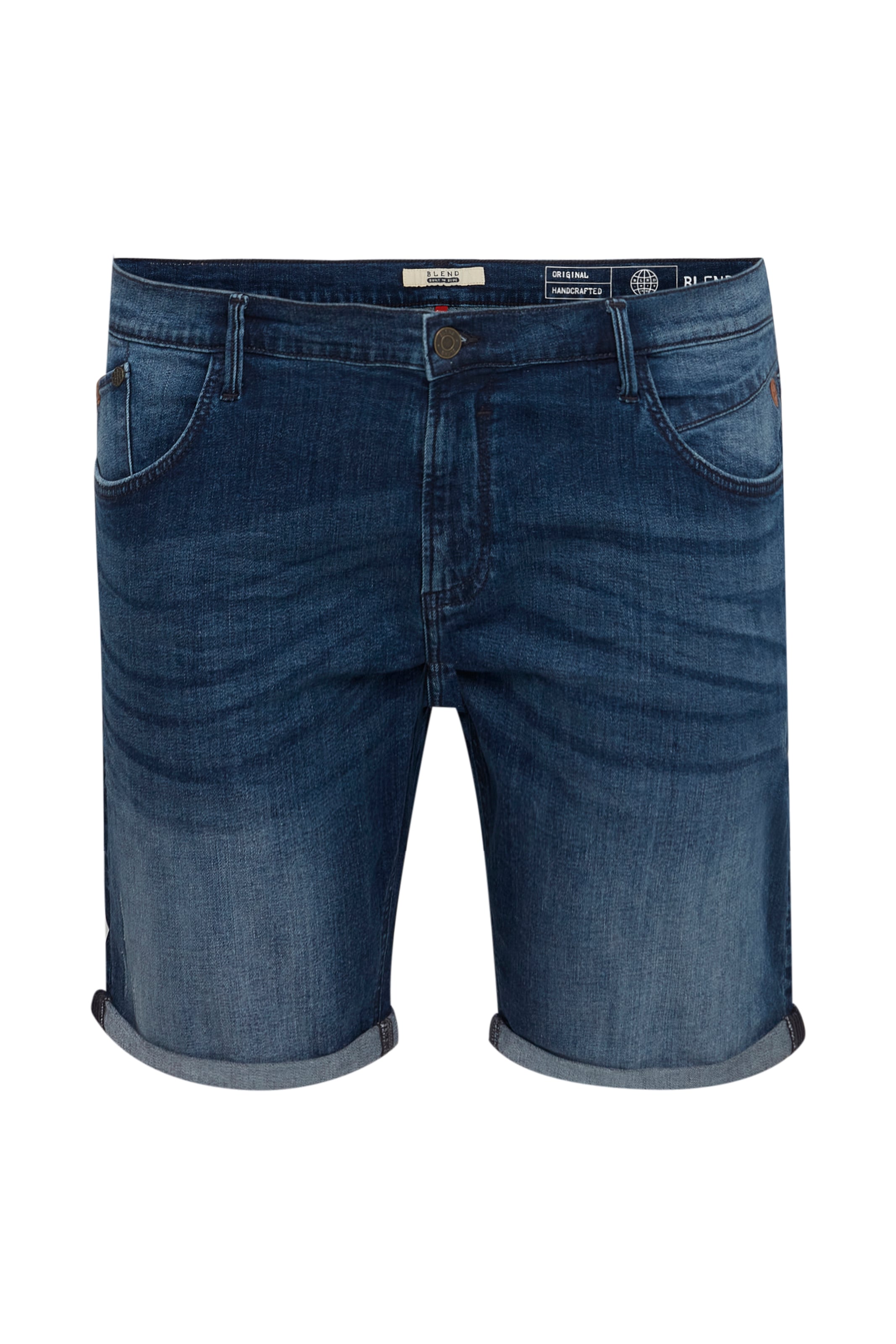 Männer Große Größen BLEND Jeansshorts 'Grilitsch' in Blau - FL92254 Männer Große Größen BLEND Jeansshorts 'Grilitsch' in Blau - FL92254