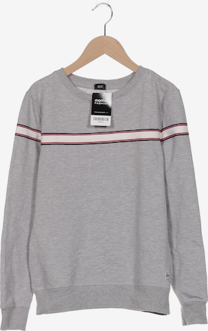H.I.S Sweatshirt & Zip-Up Hoodie in XXS in Grey: front
