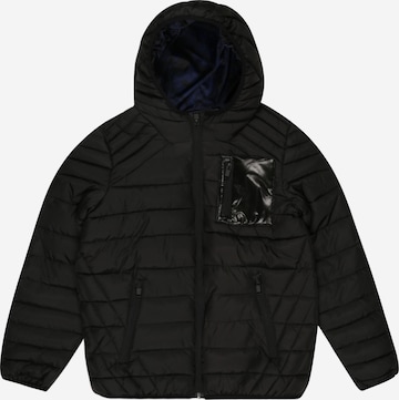 River IslandPrijelazna jakna 'LEO' - crna boja: prednji dio