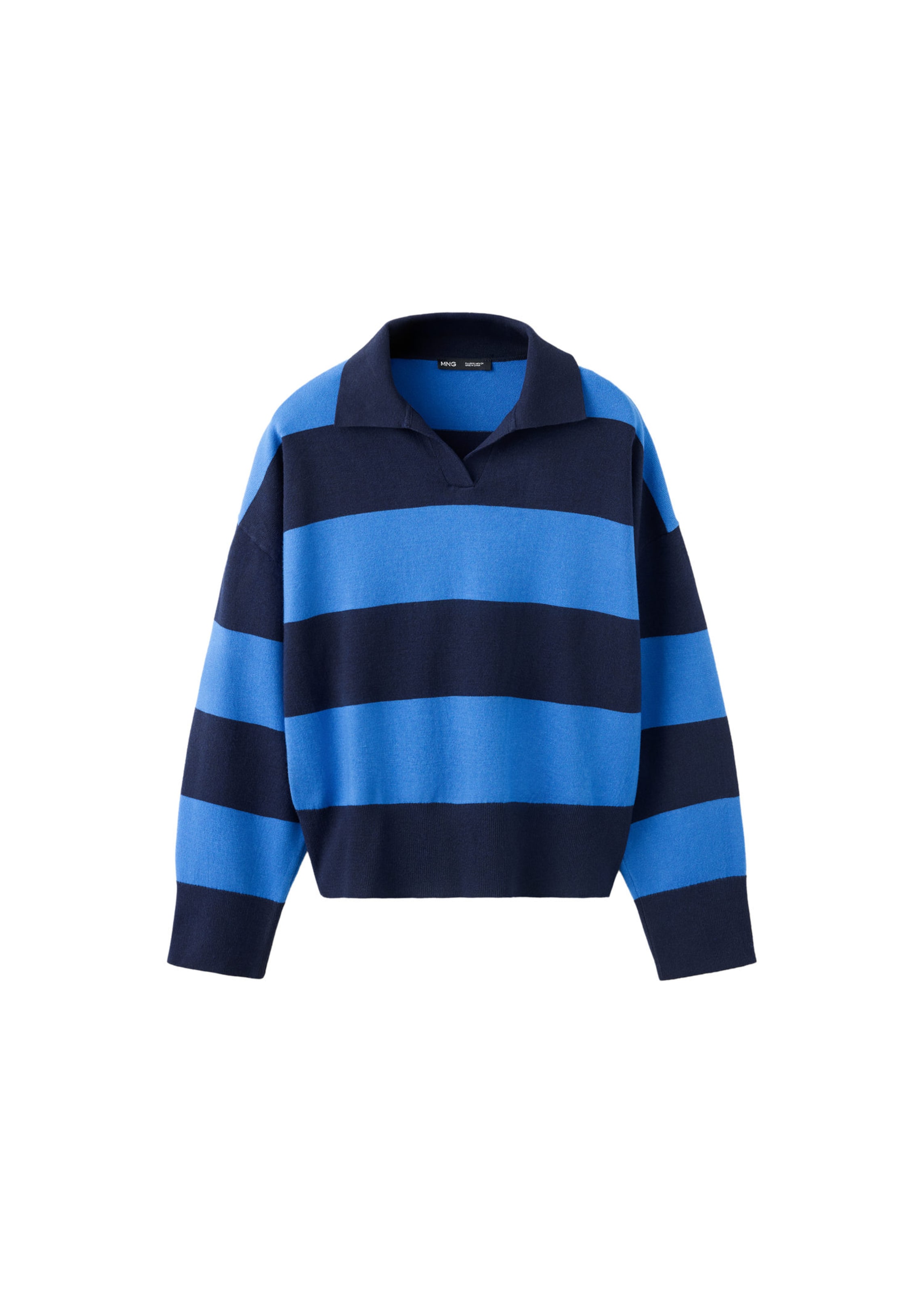 MANGO Sweater 'BRUT' in Blue: front