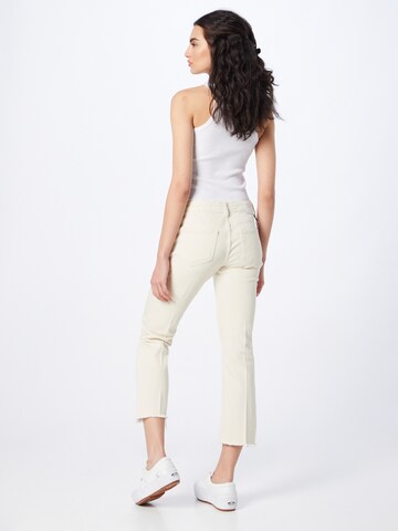 Goldgarn Flared Jeans 'Rosengarten' in Beige