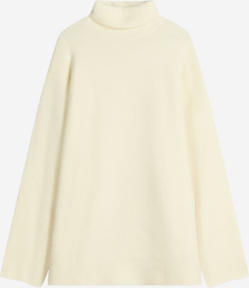 Pull-over Bershka en beige : devant