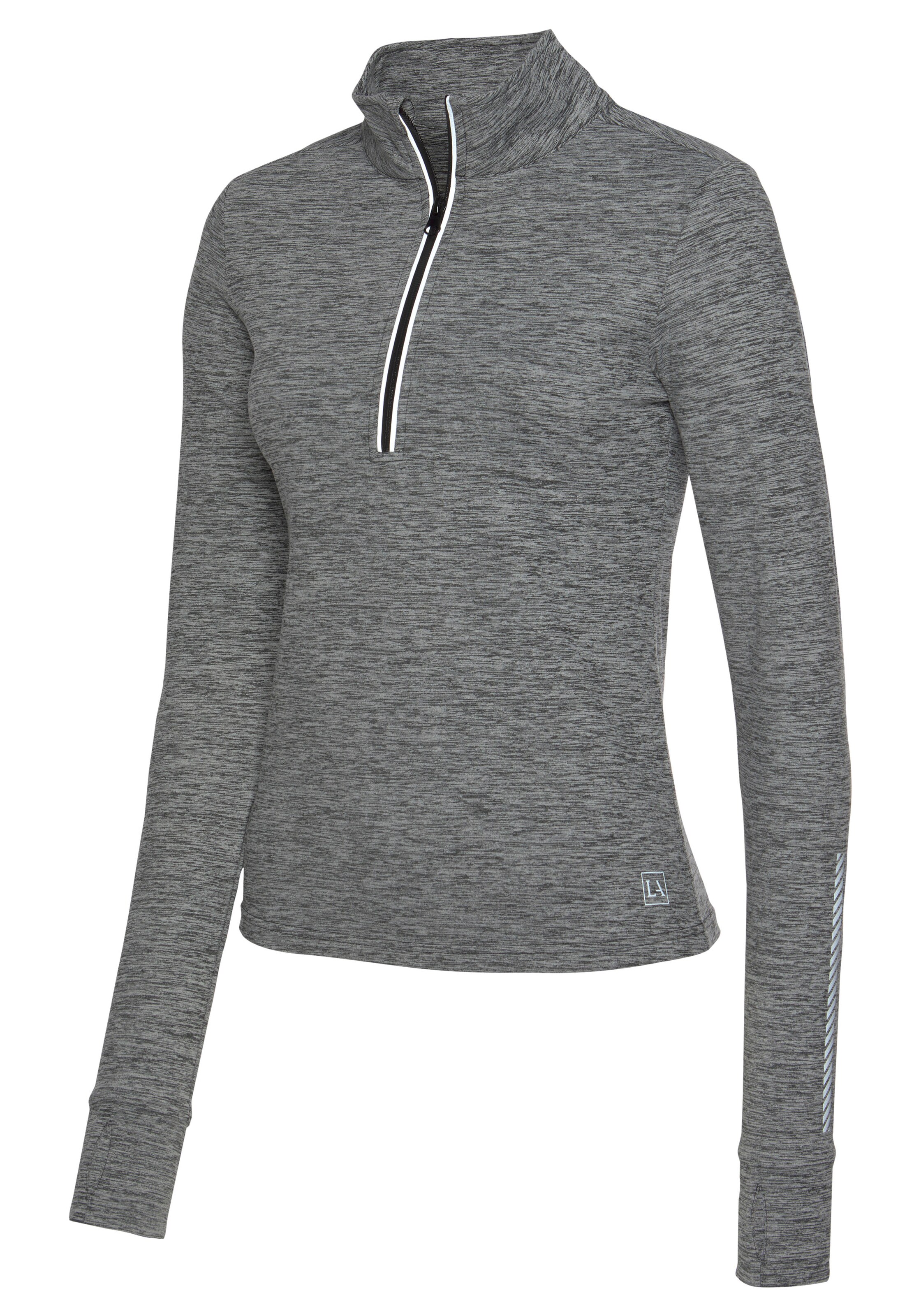 Frauen Sportarten LASCANA ACTIVE Shirt in Grau - GP18464 Frauen Sportarten LASCANA ACTIVE Shirt in Grau - GP18464