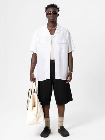 VAMOS CLO Comfort fit Srajca 'Athens' | bela barva