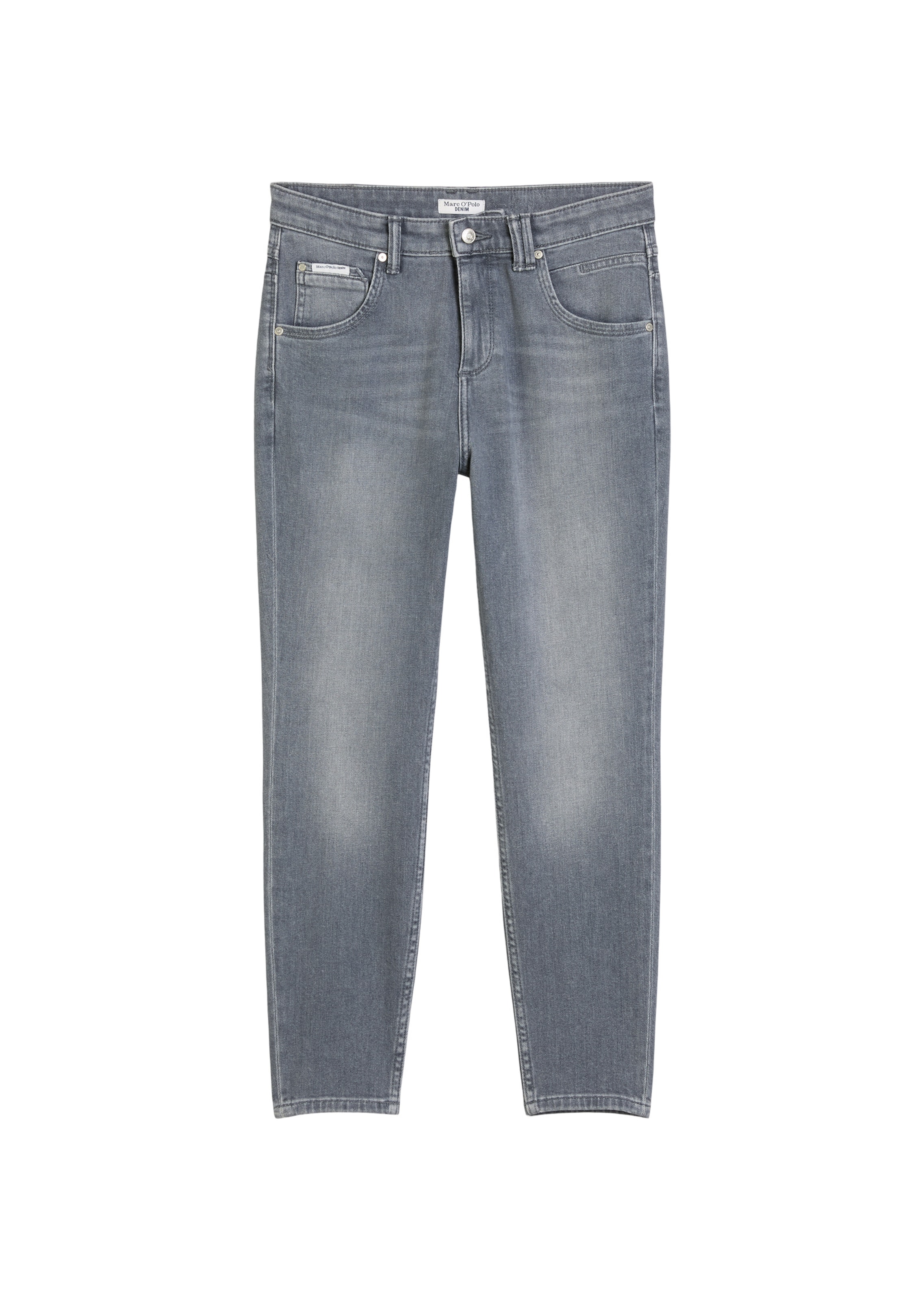 Marc O'Polo DENIM Loosefit Jeans 'Freja' in Grijs: voorkant