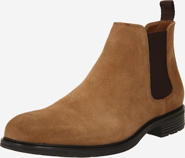 ALDO Chelsea boots in Bruin: voorkant