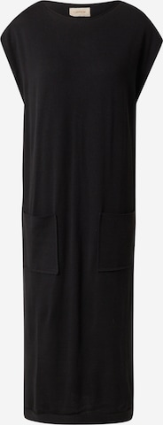 Cartoon Knit dress in Black: front