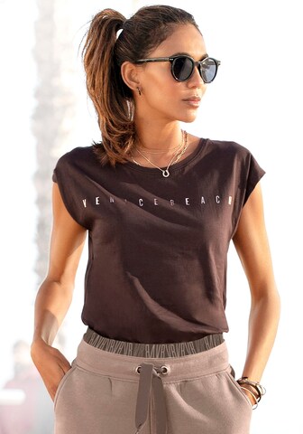 Maglietta di VENICE BEACH in marrone