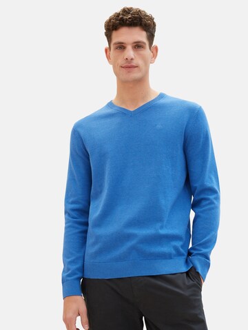 TOM TAILOR Pullover in Blau
