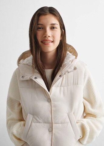 MANGO TEEN Weste in Beige