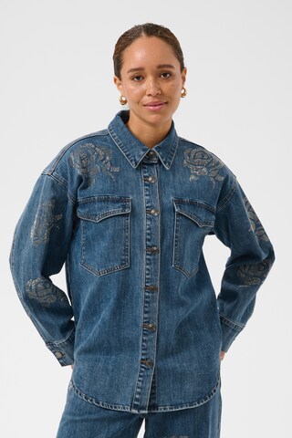 Kaffe Bluse 'Castelia' i blå: forside