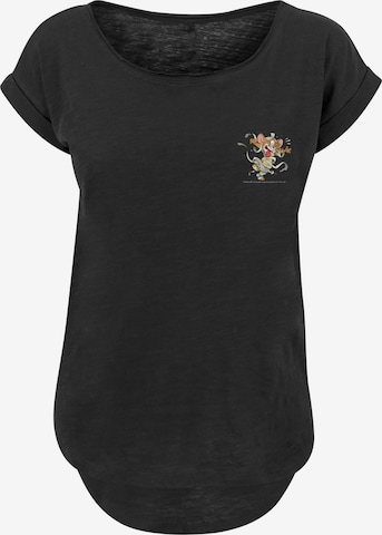 F4NT4STIC Shirt 'Tom And Jerry - Mummy Jerry' in Zwart: voorkant