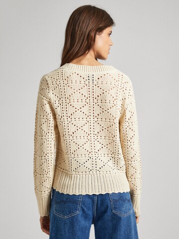 Pepe Jeans Strickjacke 'Grace' in Beige