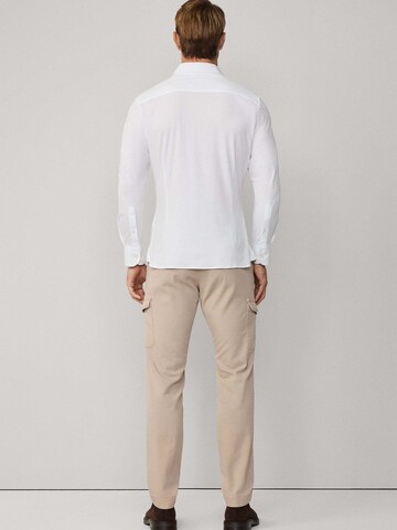 Coupe slim Chemise Hackett London en blanc