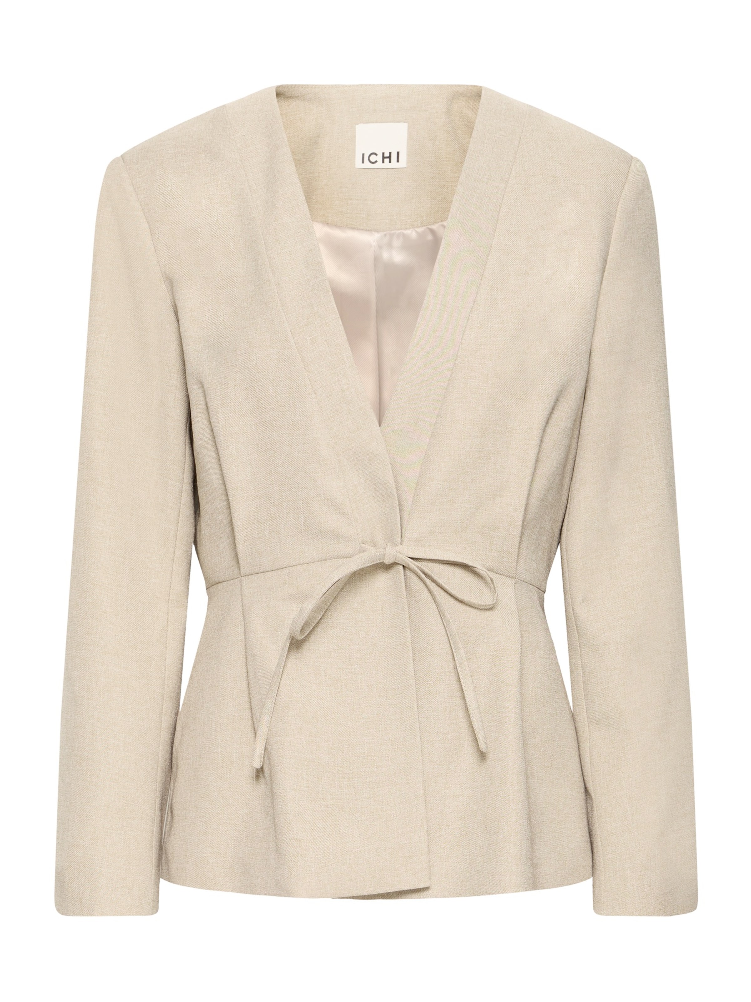ICHI - Blazer 'IHESTIPO' en beige: frente