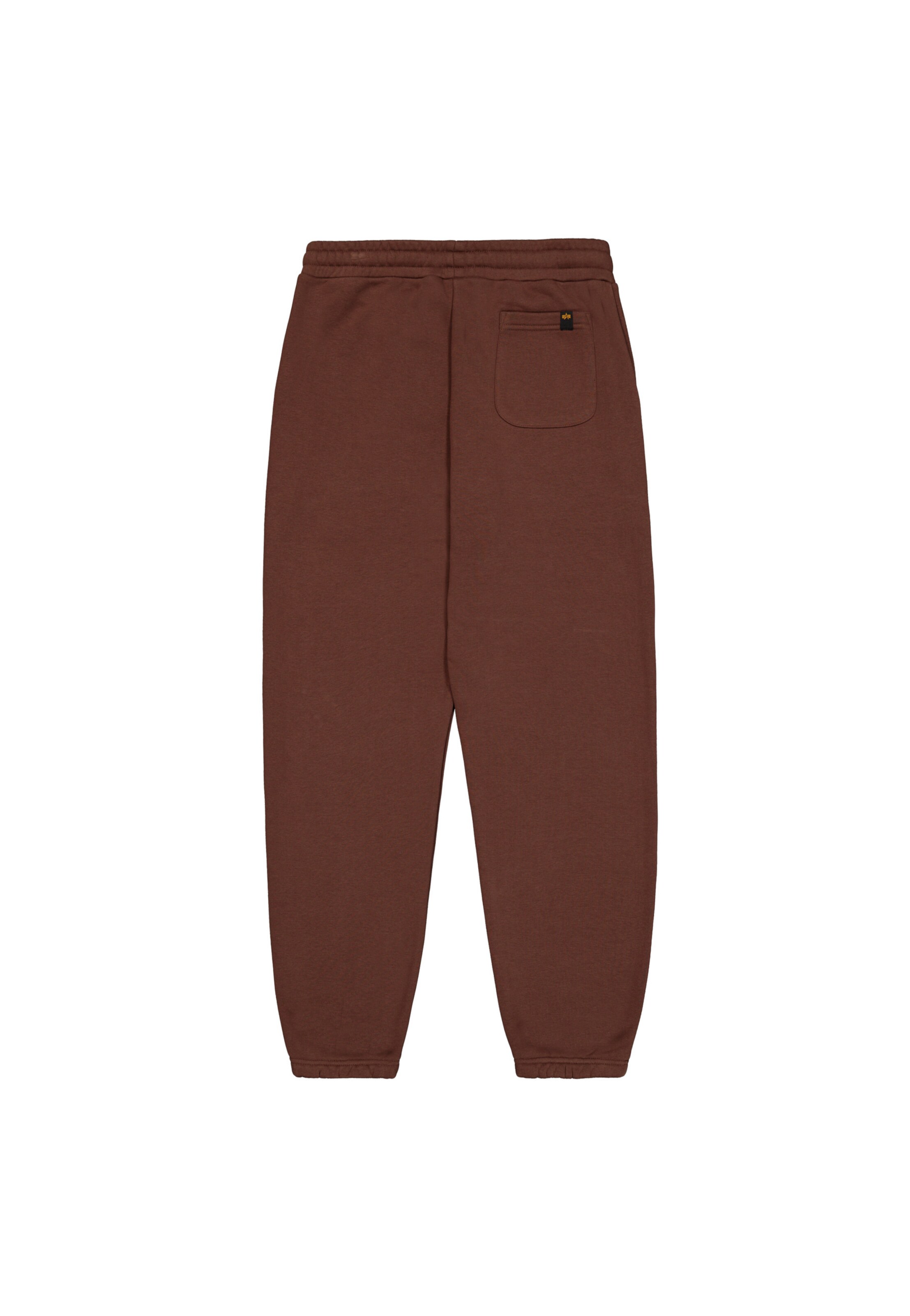 ALPHA INDUSTRIES Tapered Pants 'DTM' in Brown