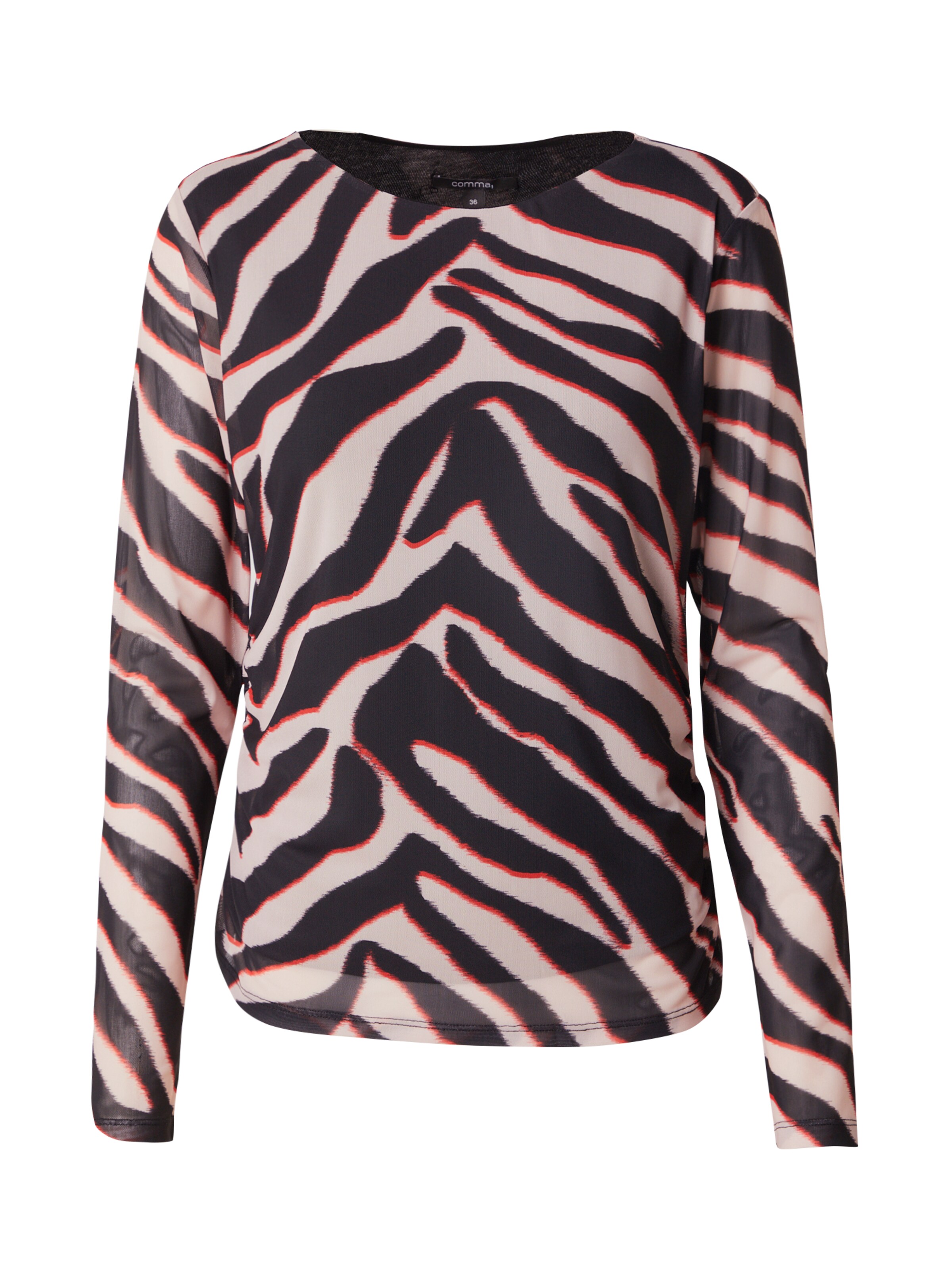 COMMA Póló - fekete: elől