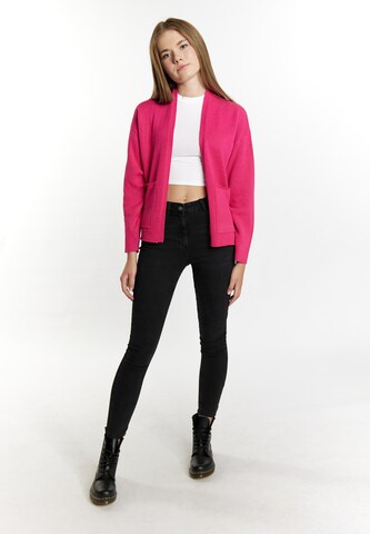 MYMO Knit cardigan 'Biany' in Pink