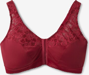 Reggiseno di SHEEGO in rosso: frontale