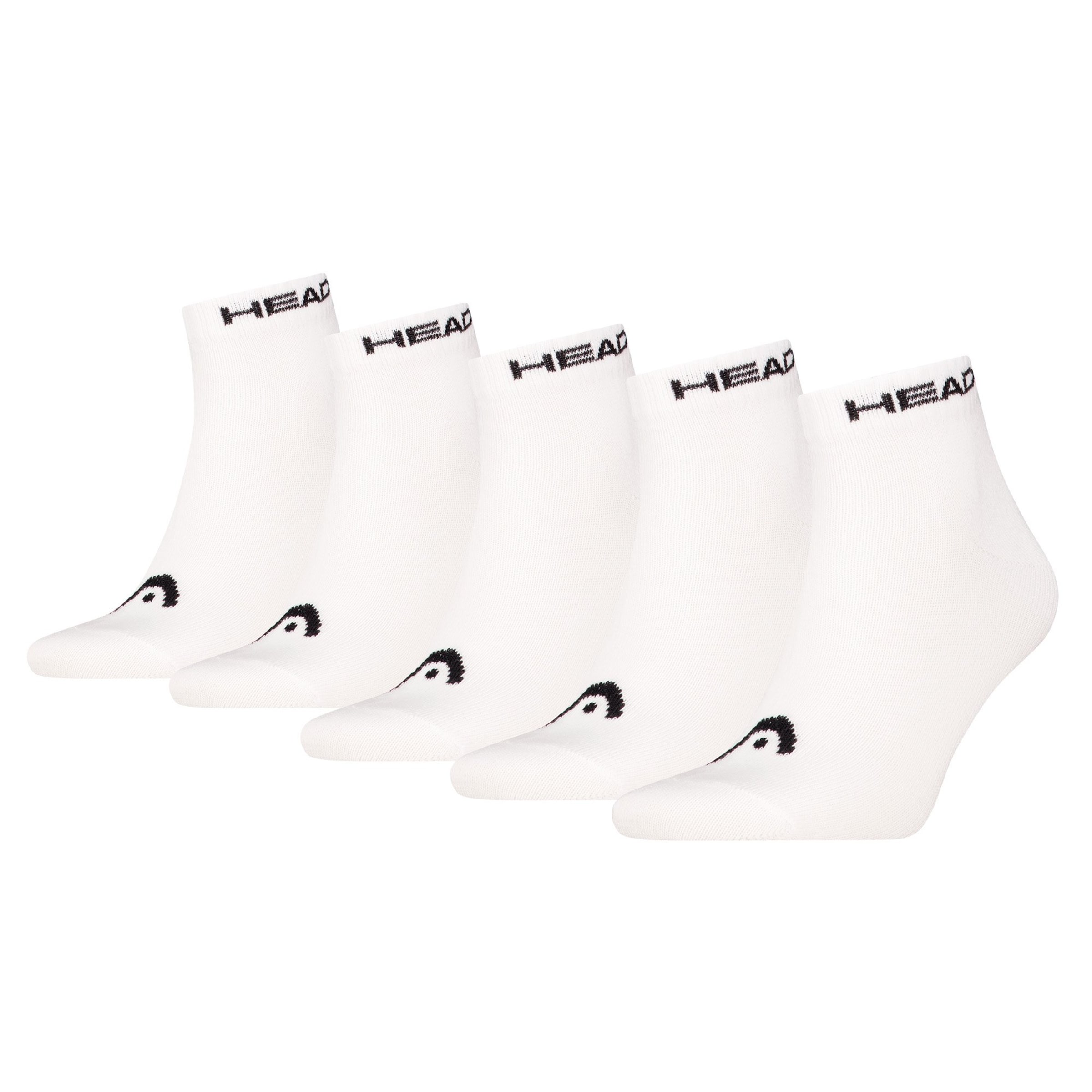 Chaussettes HEAD en blanc : devant