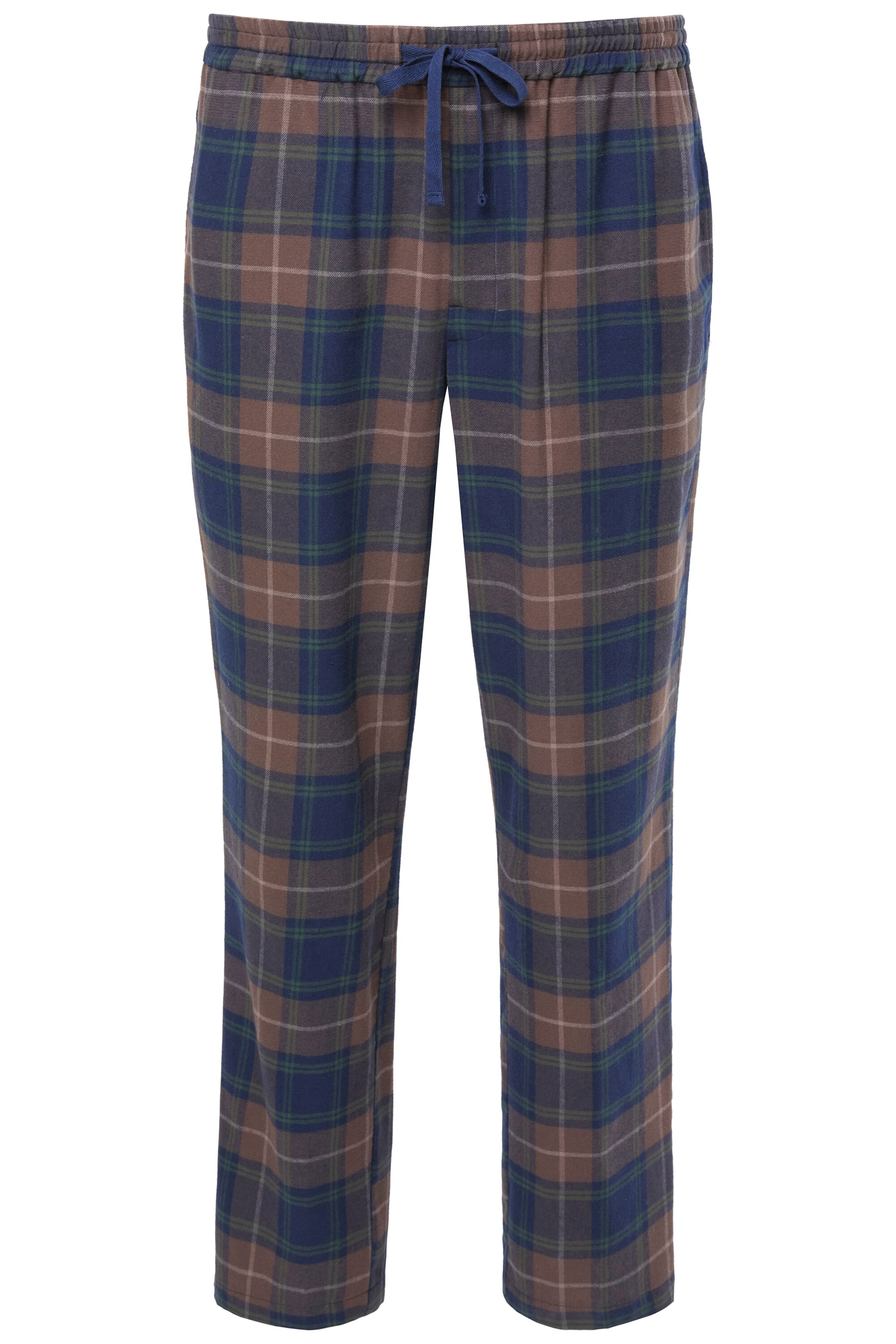 JP1880 Pyjamahose in Blau: Vorderseite