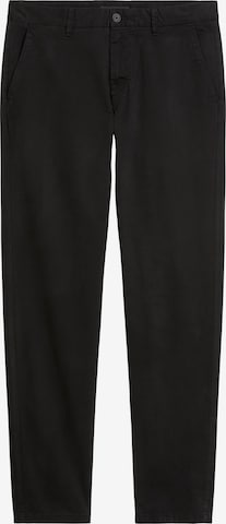 Marc O'Polo Tapered Chinohousut 'Osby' värissä musta: etupuoli
