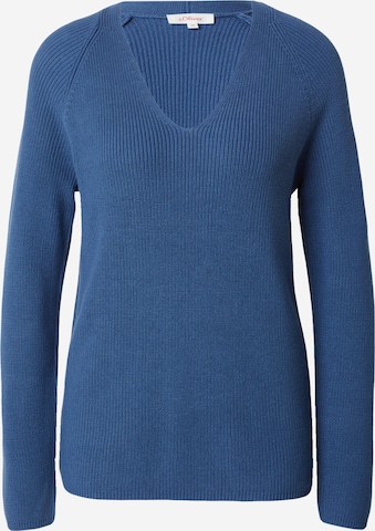 Pull-over s.Oliver en bleu : devant