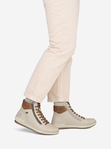 Sneaker alta di REMONTE in beige