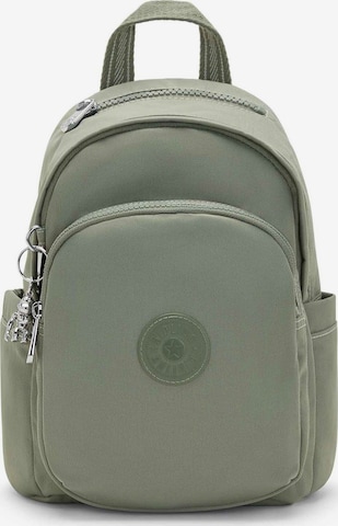 KIPLING Backpack 'DELIA' in Green: front