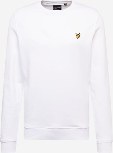 Lyle & Scott Sweatshirt i gul / svart / hvit, Produktvisning