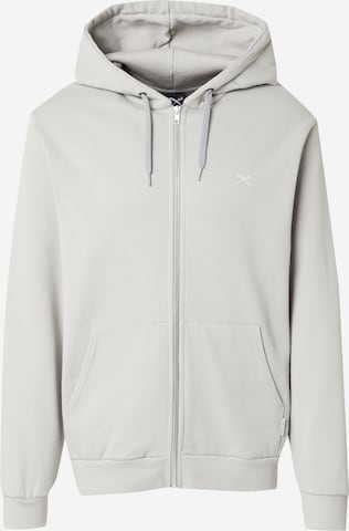 Iriedaily Bluza rozpinana 'Mini Flag 2' w kolorze szary: przód