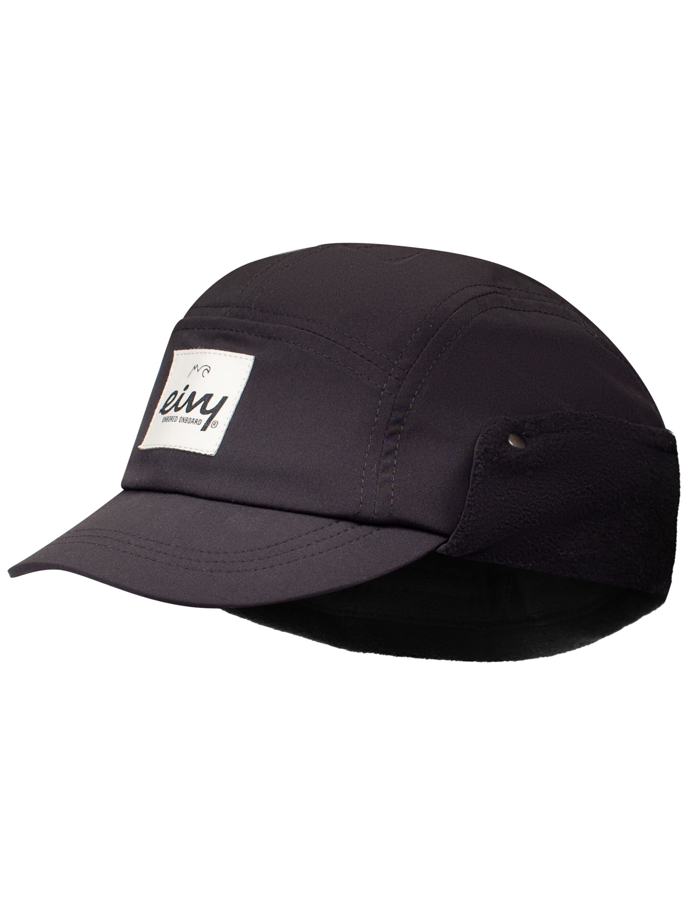 Eivy Sportcap in Schwarz: Vorderseite