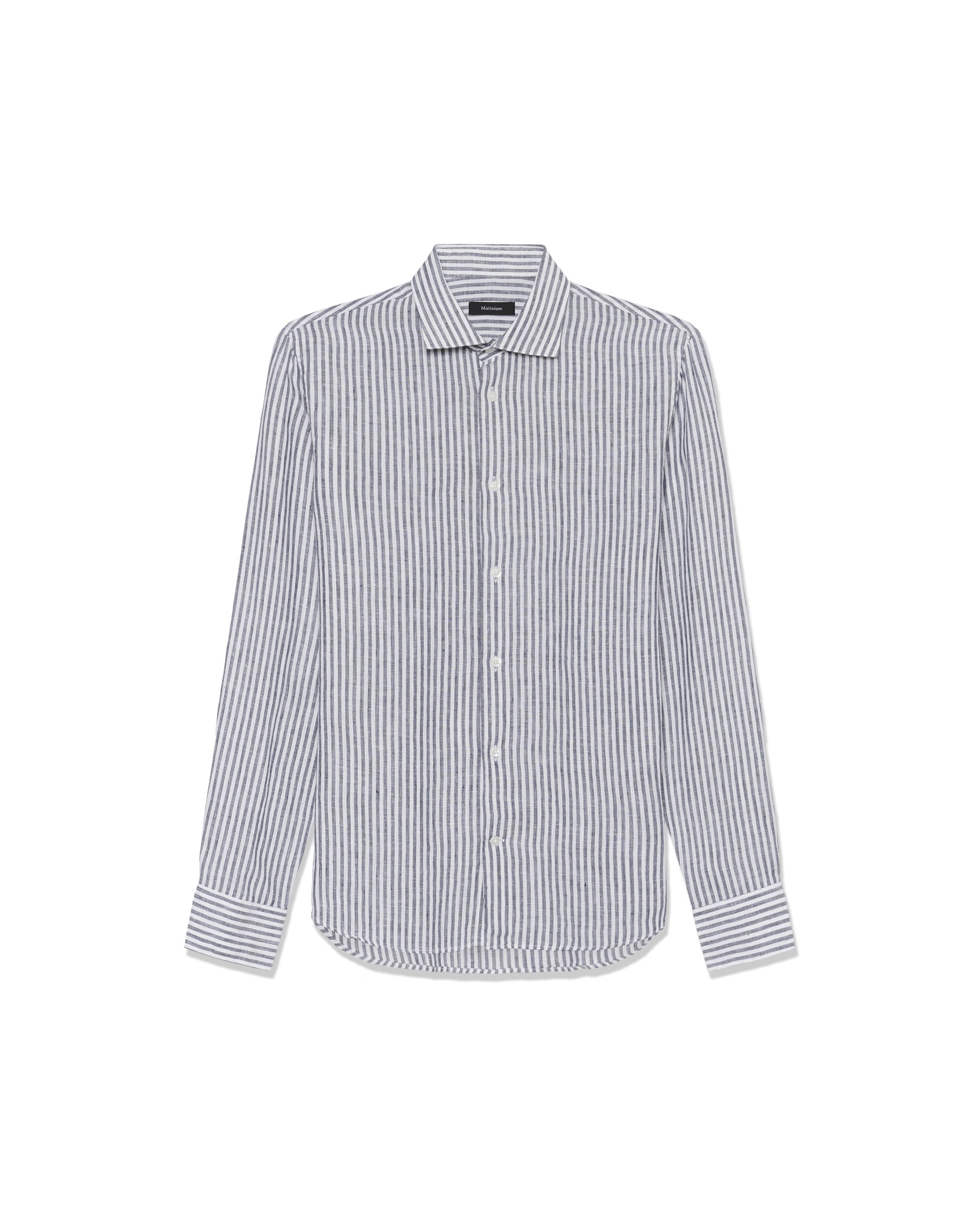 Matinique Button Up Shirt 'MAMarc' in Blue: front