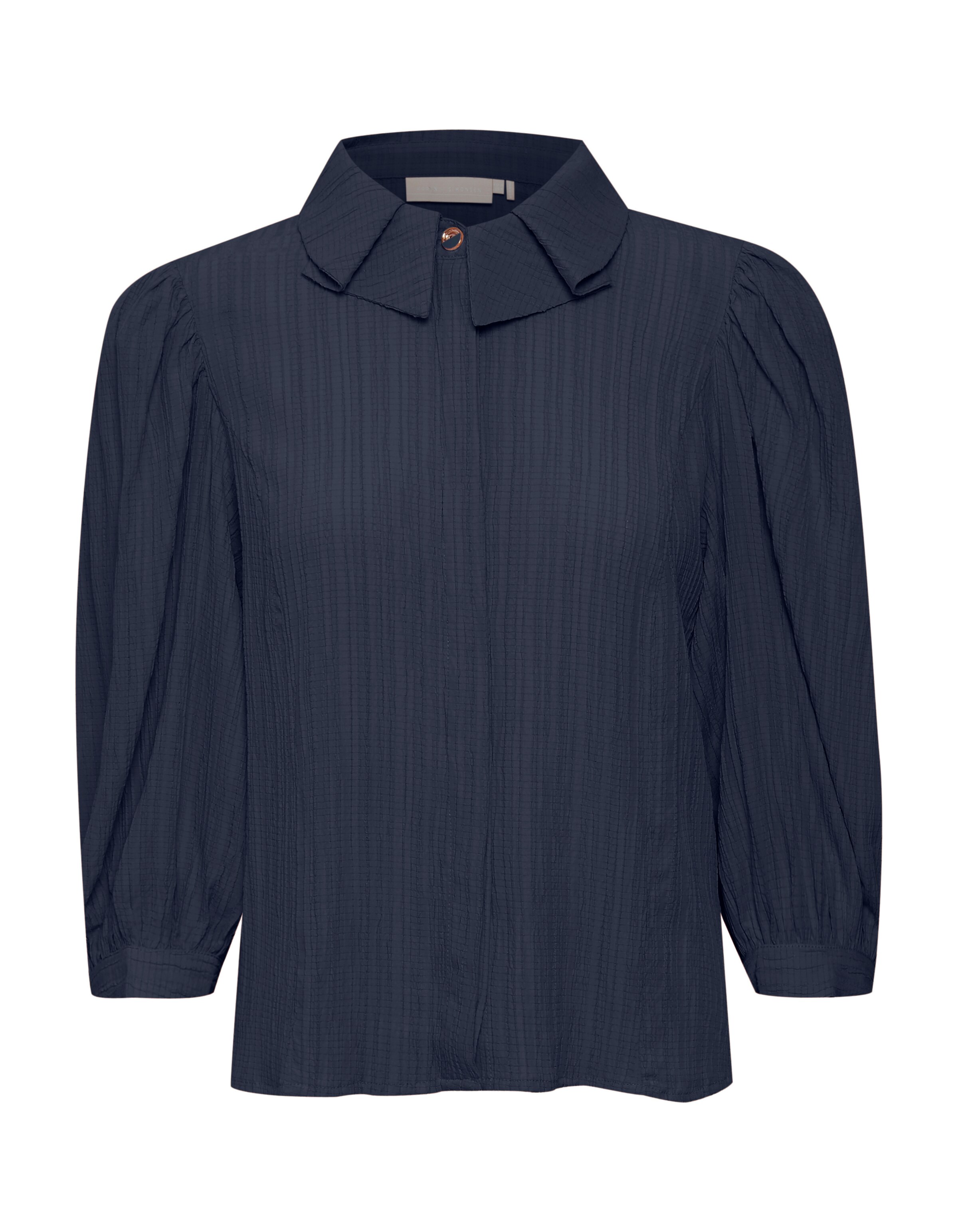 KAREN BY SIMONSEN Bluse 'Frosty' in Blau: Vorderseite