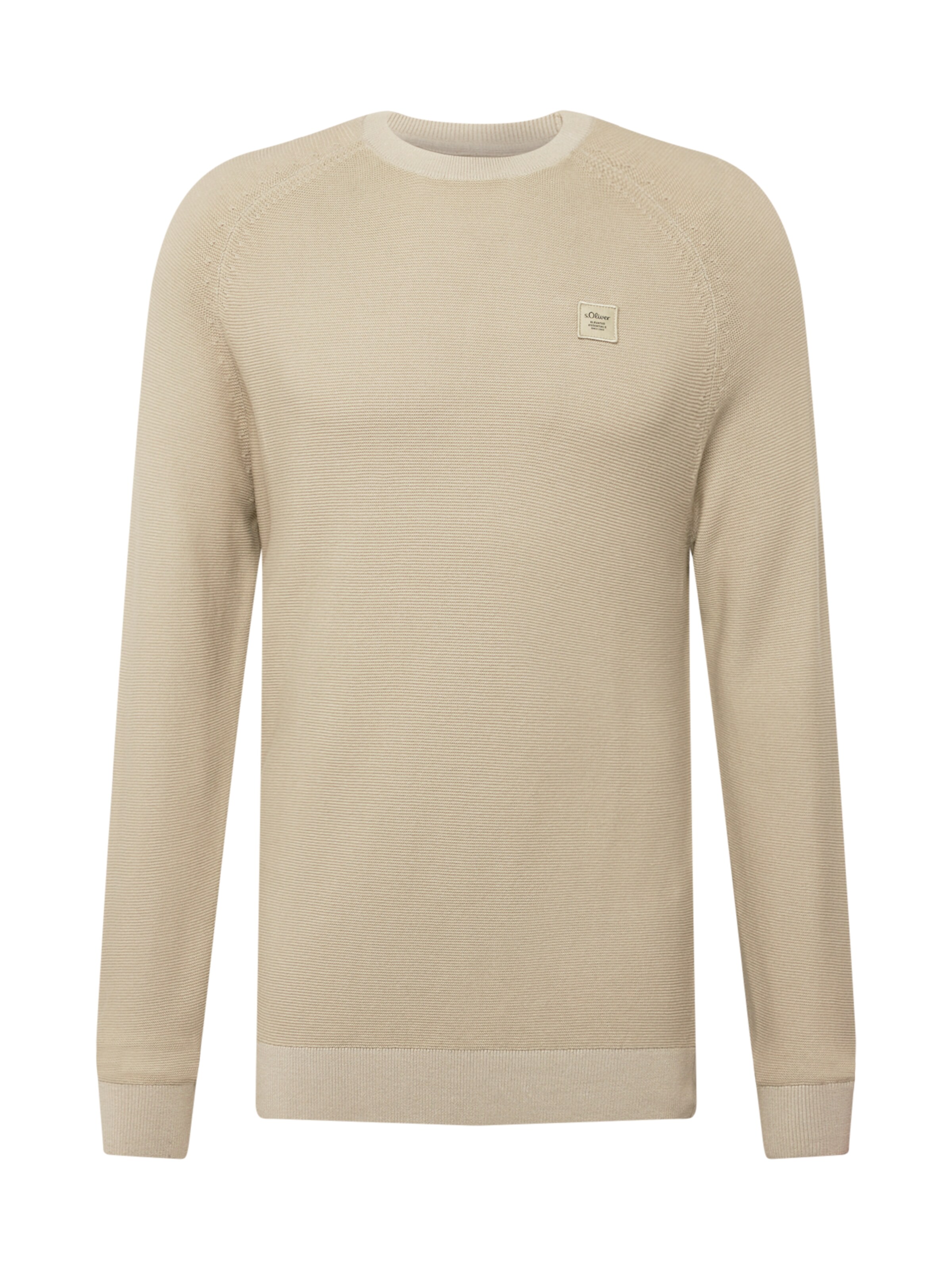 s.Oliver Pullover in Beige: Vorderseite
