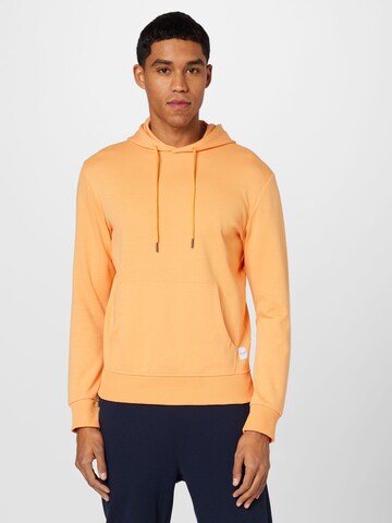 JACK & JONES Mikina – oranžová: přední strana