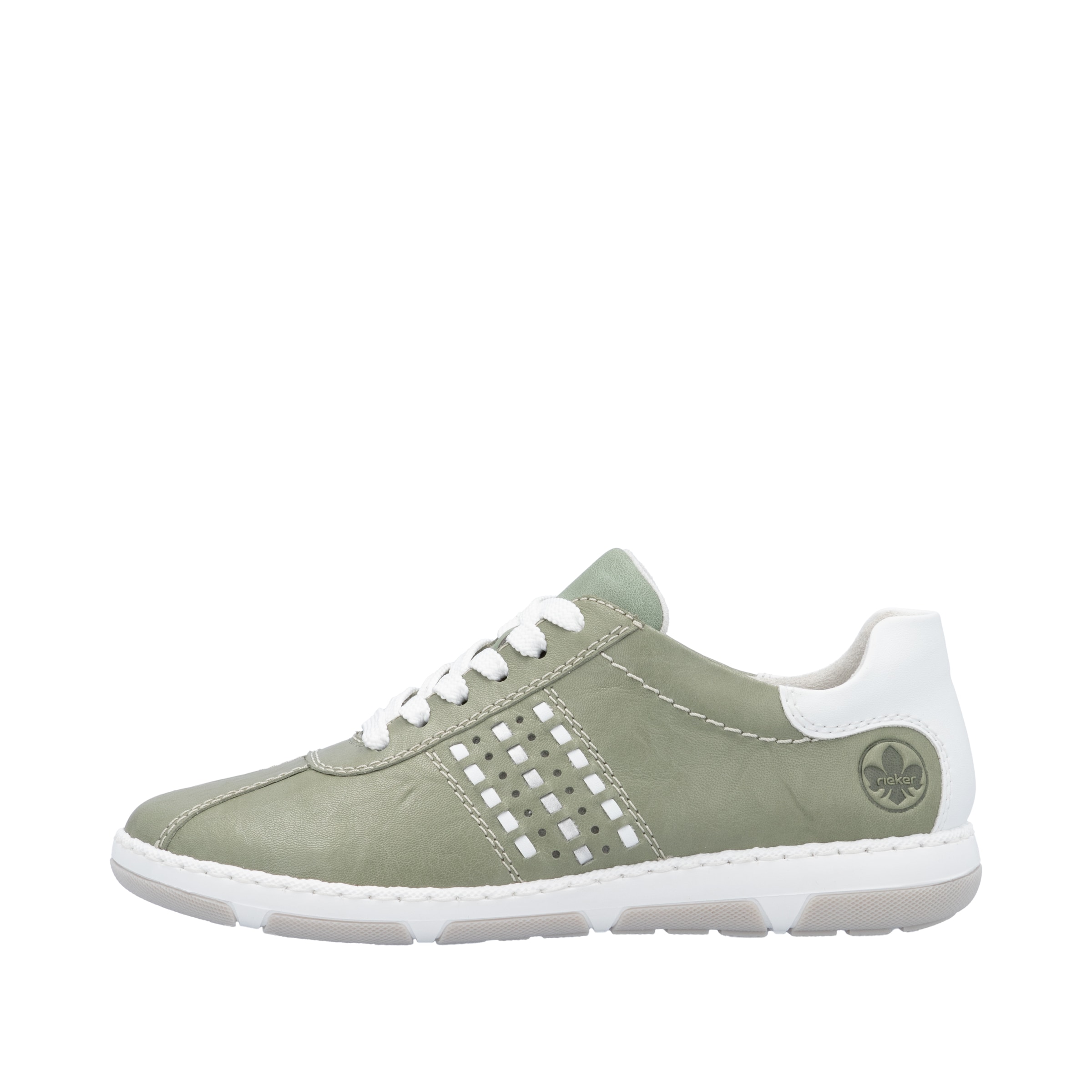 Sneaker bassa di Rieker in verde