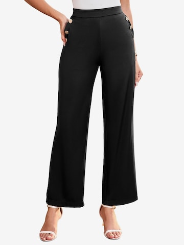 Yesfashion Regular Hose in Schwarz: Vorderseite