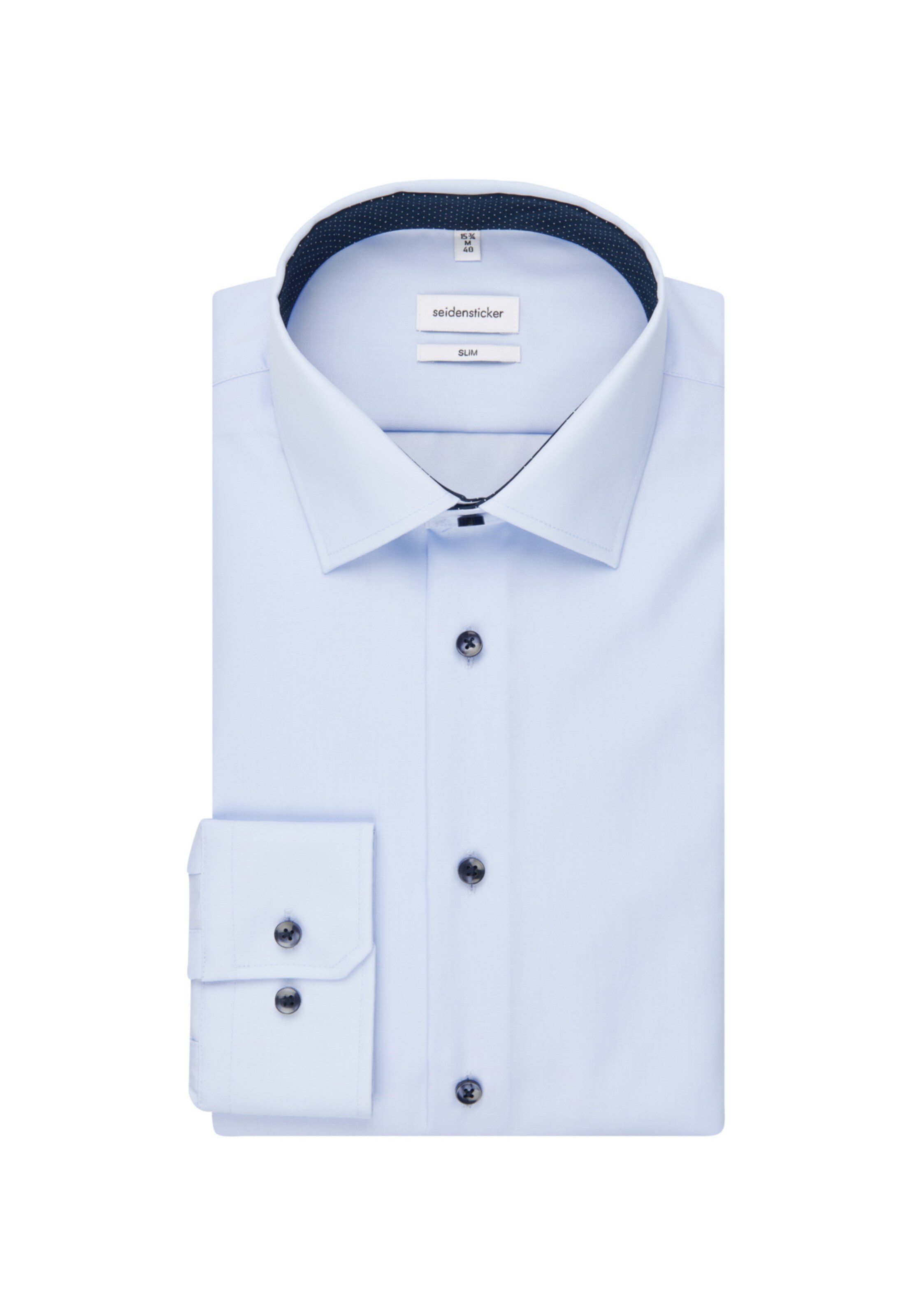 Coupe slim Chemise business ' Slim ' SEIDENSTICKER en bleu
